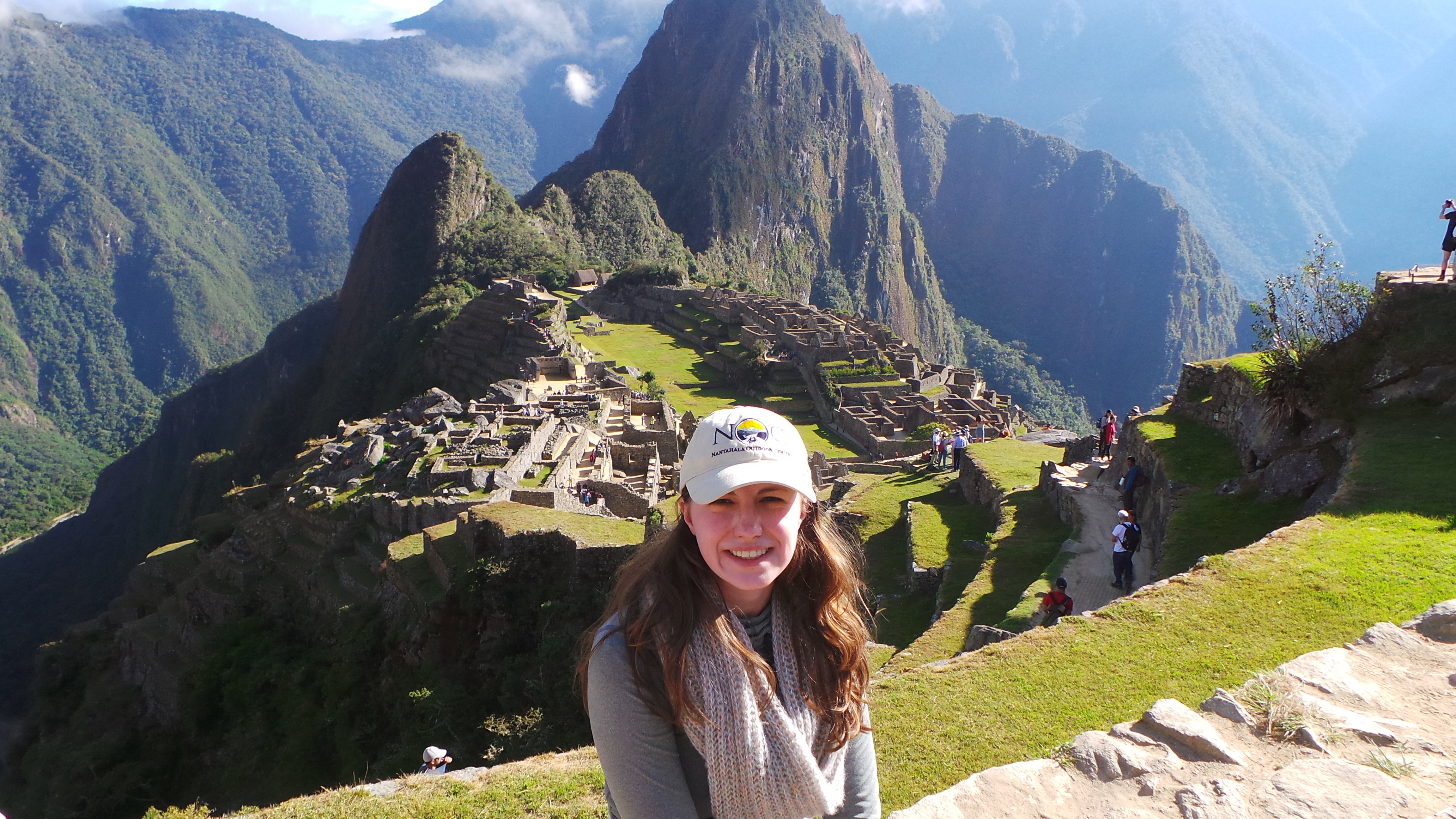 Lauren Beckman at Machu Picchu